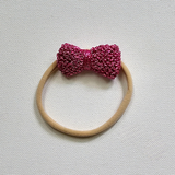 SERAPHINA ' Sparkly' Hairband - Mini / Various Pink Shades