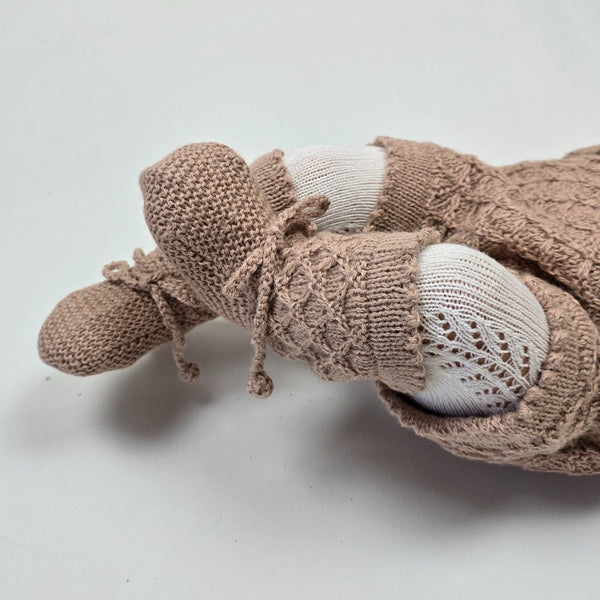 OTTILE 'Baby Alpaca' Booties - Dusty Blush