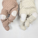 OTTILE 'Baby Alpaca' Booties - Dusty Blush
