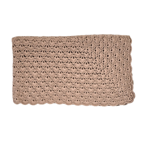 MARISOL 'Baby Alpaca' Blanket - Dusty Blush