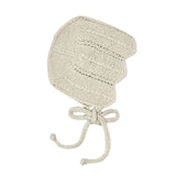 HEIRLOOM LACE 'Baby Alpaca' Bonnet - Cloud