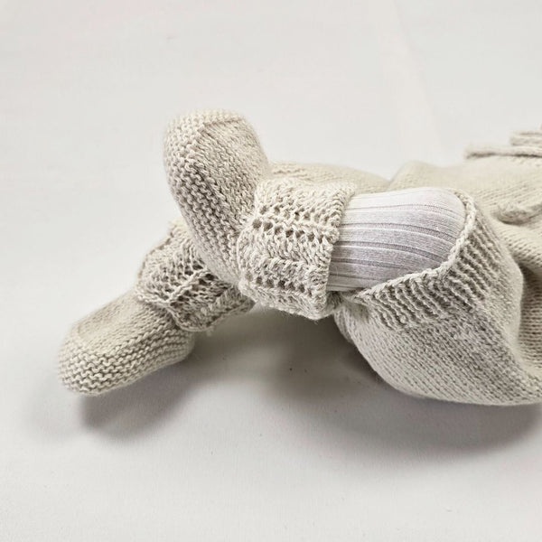 HEIRLOOM LACE 'Baby Alpaca' Booties - Cloud