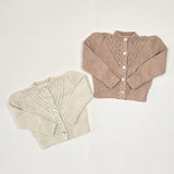 SASKIA 'Baby Alpaca' Cardigan - Dusty Blush