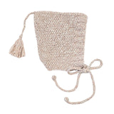 MAXIMUS 'Baby Alpaca' Bonnet - Blush & Cloud