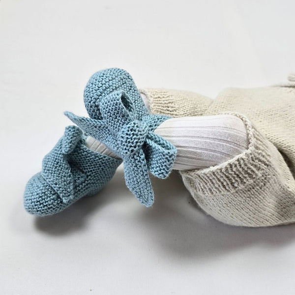 CLARA 'Baby Alpaca' Booties - Mint