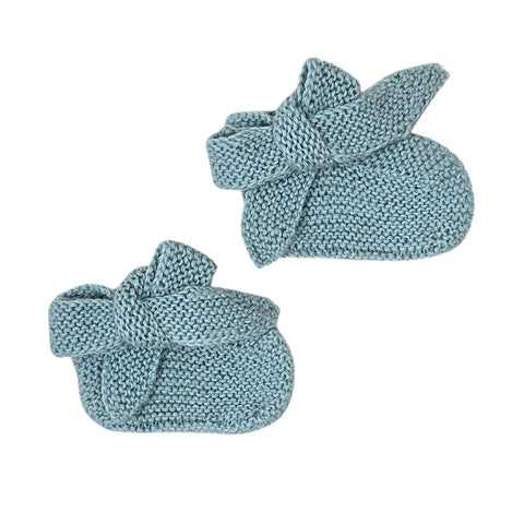 CLARA 'Baby Alpaca' Booties - Mint