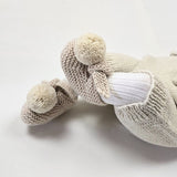 ARLO Pom 'Baby Alpaca' Booties - Linen & Cloud