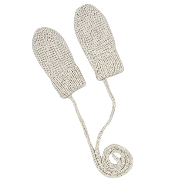 PIPPI 'Baby Alpaca' Mitts - Cloud