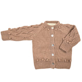 ETIENNE 'Baby Alpaca' Raglan Cardigan - Dusty Blush