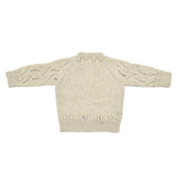 ETIENNE 'Baby Alpaca' Raglan Cardigan - Cloud