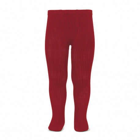 CONDOR TIGHTS - Ribbed in RASPBERRY (554) [NEW SHADE]