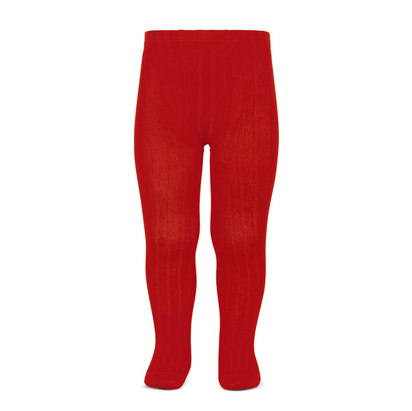 CONDOR TIGHTS - Ribbed in CHERRY (550)