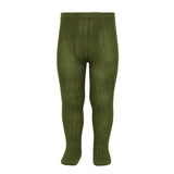 CONDOR TIGHTS - Ribbed in MOSS (742)