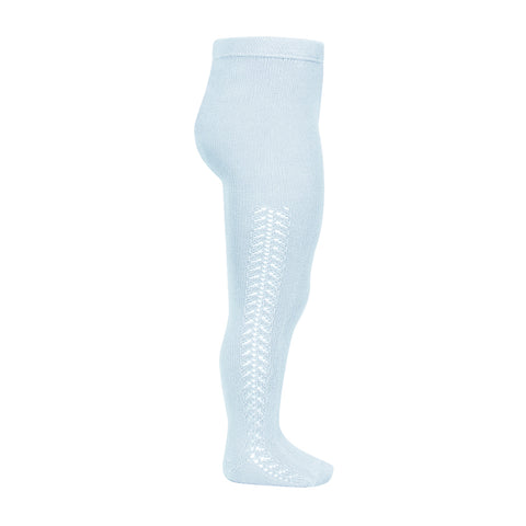 CONDOR TIGHTS - Side Lace in BABY BLUE (410)