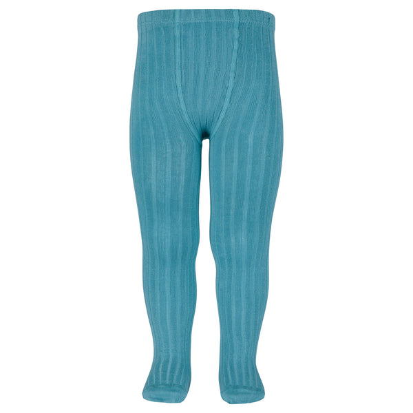 CONDOR TIGHTS - Ribbed in STONE BLUE (435)