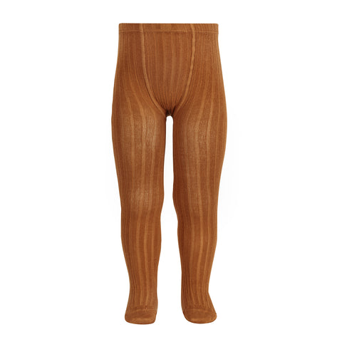 CONDOR TIGHTS - Ribbed in GINGERBREAD (688)