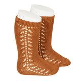 CONDOR SOCKS - Side Lace Knee-High in BRONZE (696)