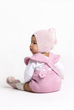 MARGOT ' Alpaca' Frilled Romper -  Candy Pink (TWO SIZES LEFT)