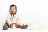 HEIRLOOM Baby Shawl - Off White