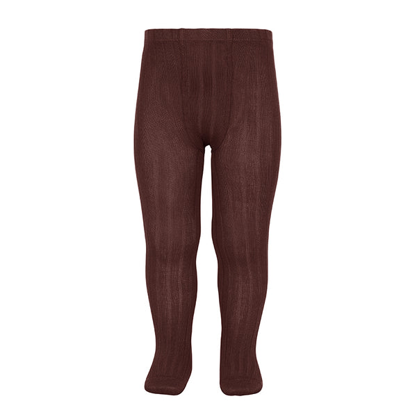 CONDOR TIGHTS - Ribbed in CURRANT (385)