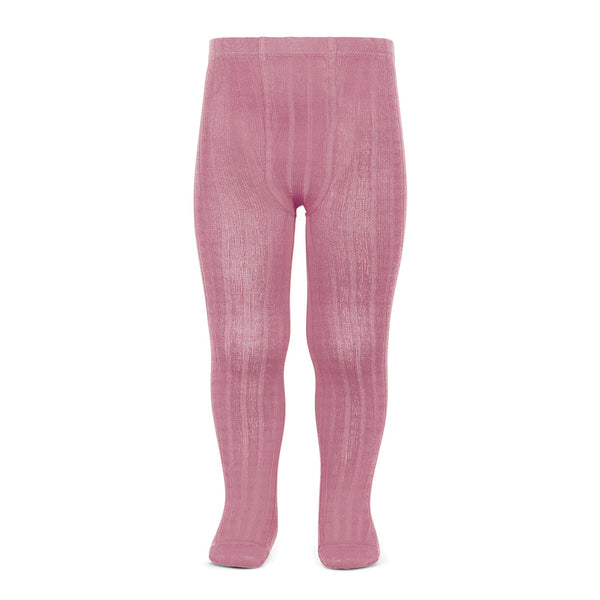 CONDOR TIGHTS - Ribbed in MUSK PINK (670)